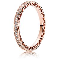 Anello Pandora Donna Pandora Signature in Lega metallica Zirconia 180963CZ-14 - 180963CZ-52